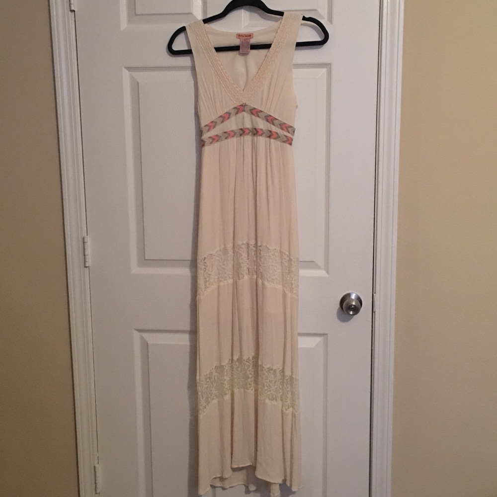 Summer empire waist maxi dress
